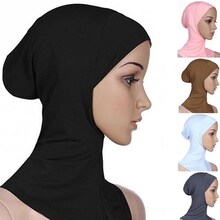 Heltäckande Hijab Cap Underscarf Neck Head