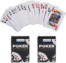 Mini Spelkort Poker Patiens Spel 2-Pack