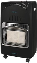 Cecotec Gas heater with up to 4.2 kW, triple security system and capacity for a 15-kg cylinder.