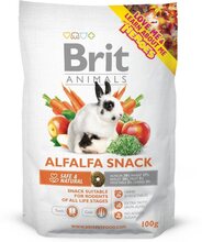 BRIT Animals Alfalfa Snack för gnagare - Kaningodis - 100 g