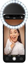 Selfie Ring Pocket - Mini Ring Light - LED lampa till Mobilen