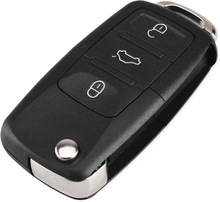Byte av bilnyckel med 3 knappar till Volkswagen VW Golf Passat