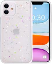 Bling Star Glitter Skal till iPhone 11 - Vit