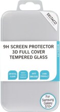DELTACO screen protector, Galaxy S10+, 3D curved, full screen glass