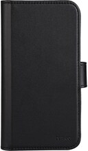 DELTACO plånboksfodral 2-i-1, iPhone 14 Pro magnetiskt skal, svart