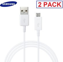 2 Pack Orignal Samsung Micro USB cable Vit