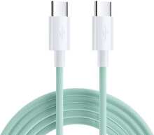SiGN Boost USB-C till USB-C Kabel, 60W, 2m - Grön