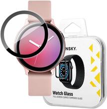 Wozinsky Galaxy Watch Active 2 40mm Härdat Glas Skärmskydd Hybrid - Svart