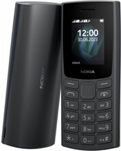 Nokia 105 (2023) Dual-SIM -grundtelefon, svart
