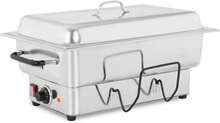 Royal Catering Chafing Dish - 1600 W - 100 mm djup - 13,3L volym - Inkl. 1/1 GN-behållare