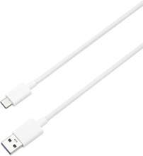 USB C till USB för Macbook - 2 meter - Vit