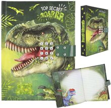 Dino World Päiväkirja koodin ja äänen kanssa Top Secret