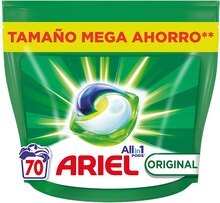 Ariel I Pods 3 1 Regelbunden 70 Tvättning Rengöringsmedel Durchsichtig