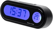 Digital termometer med klocka för bil