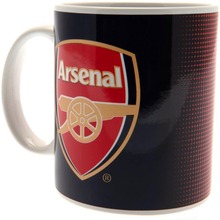 Arsenal FC Fade Design Keramisk mugg i tryckt kortlåda