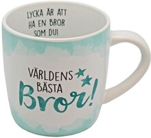 Mugg Världens bästa bror