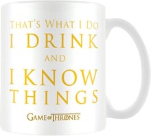 Game of Thrones Drick och vet saker Mug