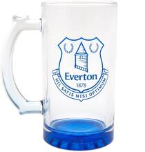 Everton FC Crest Glass Tankard