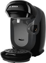 Bosch Haushalt Style TAS1102 Kapselmaskin Svart One Touch, Höjdjusterbart kaffeutlopp
