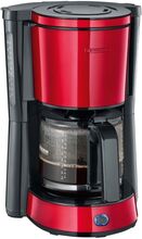 SEVERIN KA 4817 - Kaffemaskin - 10 koppar - fire red metallic/black