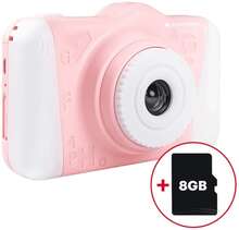 AgfaPhoto Realikids Cam 2 - Digitalkamera - Kompakt - 12.0 MP - 720p - Rosa