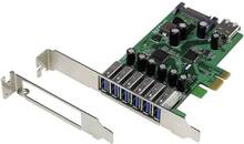 Renkforce 6+1 Port USB 3.0 kontrollerkort USB-A PCIe