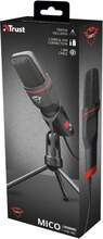 Trust GXT 212 Svart, Röd Mikrofon till PC