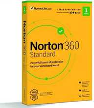 Norton Enheter 360 Standard 10gb 1 1 År Antivirus Durchsichtig