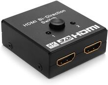 INF HDMI dubbelriktad splitter/switch 2x2
