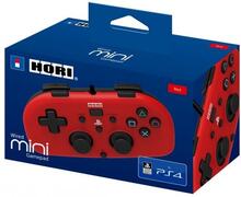 HORI PS4 Wired Mini Gamepad Game Controller - Red - Playstation 4 (begagnad)