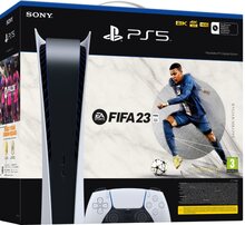 Sony PlayStation 5 (PS5) Digital Edition 2020 (inkl. FIFA 23) 825GB