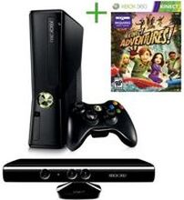 BEGAGNAD - XBOX 360 SLIM+ KINECT+ KINECT ADVENTURE