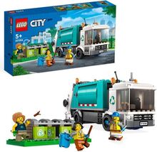 LEGO CITY 60386 Återvinning av lastbil, lastbilsleksak, barnutbildningsspel 5 år