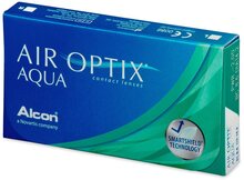 Air Optix Aqua (3 linser) Styrka: +0.50, Baskurva: 8.60, Diameter: 14.20