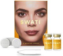 Swati Coloured 6-Months Lenses Honey 1 Pair