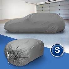 Full Garage Car Cover Skyddande skyddande skydd 3 lager andningsbar Storlek S
