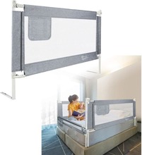 Hengmei - Sängstång - Justerbar i höjdled - 180 cm - Anti-Fall sängstänger - För spädbarn och barn