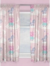 Peppa Pig Stardust Pencil Pleat Gardiner (2 st.)