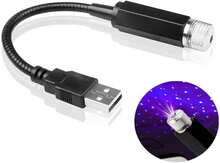 Galaxy Projektor LED Discolampa för Bilen USB