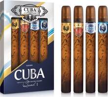 SET CUBA Quad For Men Gold & Royal & Winner & Shadow 4x35ml