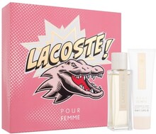 Lacoste Pour Femme Eau de Parfum 50 ml + Body Lotion 50 ml för kvinnor presentförpackning