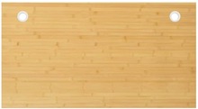 vidaXL Bordsskiva 110x60x2,5 cm bambu
