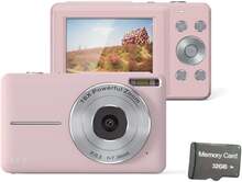 INF Digitalkamera 44MP/1080P/16X med digital zoom/fyllnadsljus/32GB kort