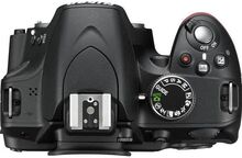 Nikon D3200 reflexkamera - Bar kropp - 24,2 megapixlar - Svart