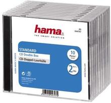 Hama CD Box 10 Pack 2CD Omslag förseglad