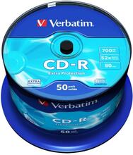 CD-R DataLife 52x, 700MB, Extra Protection, 50-Pack