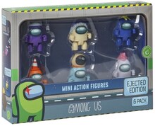 Among Us Mini Actionfigurer 6-pack Lyxlåda - flera varianter
