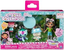 Gabby and friends camping figure set
