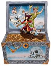 Disney Skattkista Peter Pan Hook And Company Enesco Peter Pan 21 Centimeter Flerfärgad