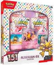 Pokemon Trading Card Game Diverse Engelska Pokémon Trading Cards Alakazam 151 Pokémon Flerfärgad